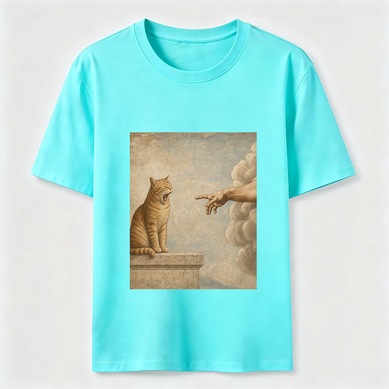 Creation Of Cat Art Tee