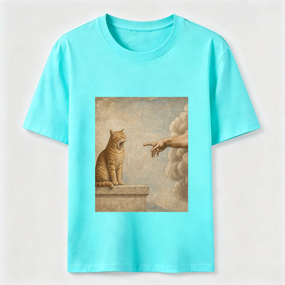 Creation Of Cat Art Tee