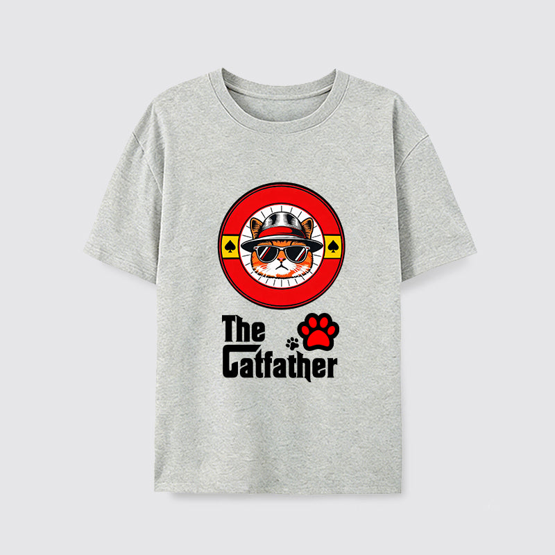 The Catfather Poker Face Cat T-Shirt