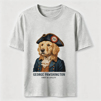 George Pawshington Golden Retriever T-Shirt