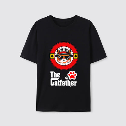 The Catfather Poker Face Cat T-Shirt