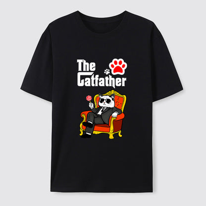The Catfather Boss Mode Cat T-Shirt