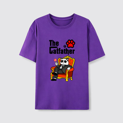 The Catfather Boss Mode Cat T-Shirt