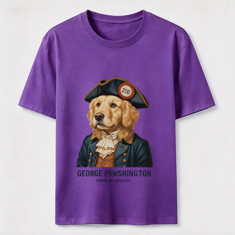 George Pawshington Golden Retriever T-Shirt