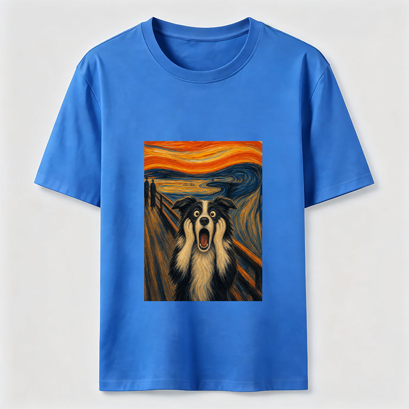Scream Dog Art Graphic Tee