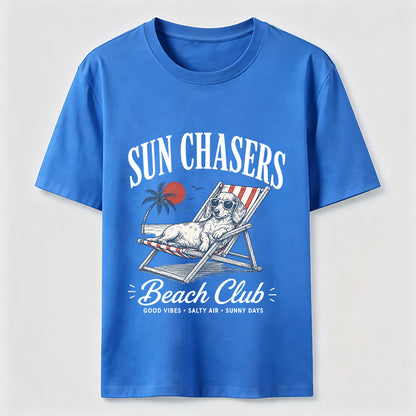 Sun Chasers Beach Dog Tee