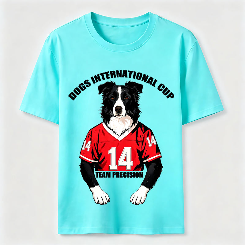 Team Precision Border Collie Athletic T-Shirt