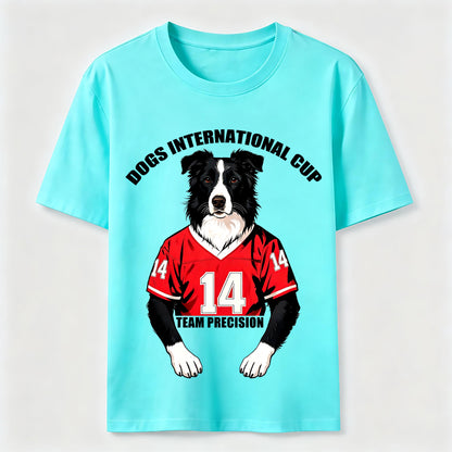 Team Precision Border Collie Athletic T-Shirt