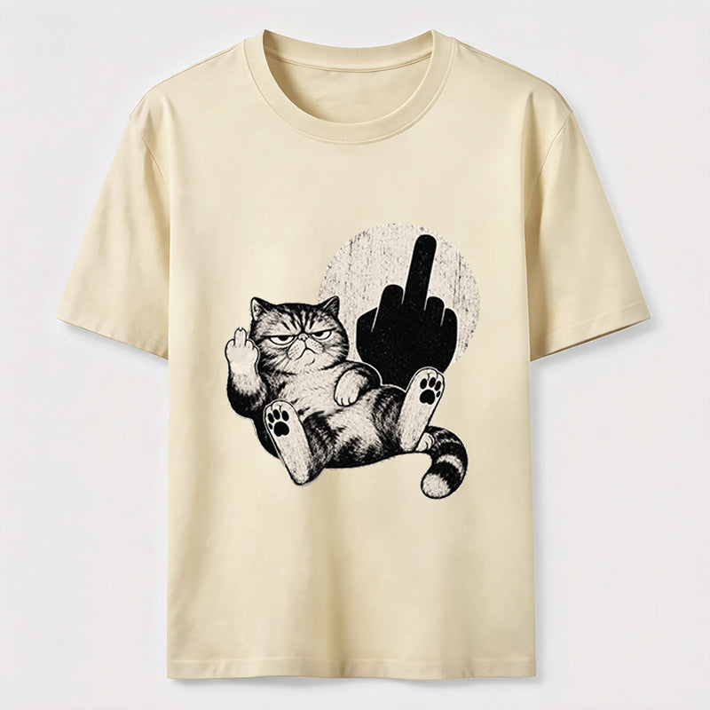 Unbothered Cat Attitude Tee