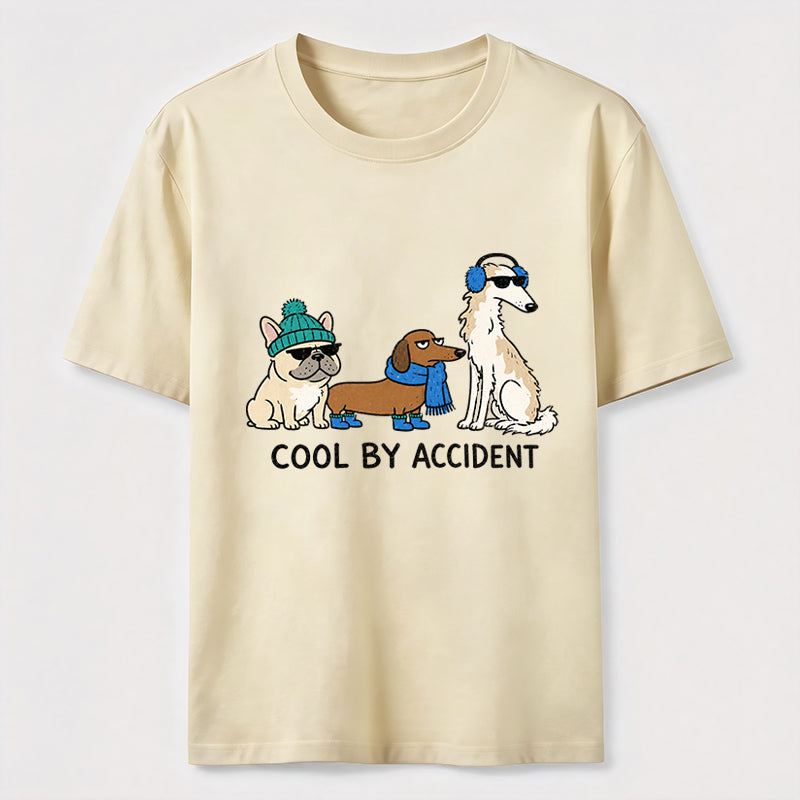 Cool By Accident Dog Trio Tee