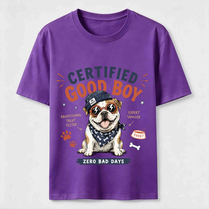 Certified Good Boy Dog Tee
