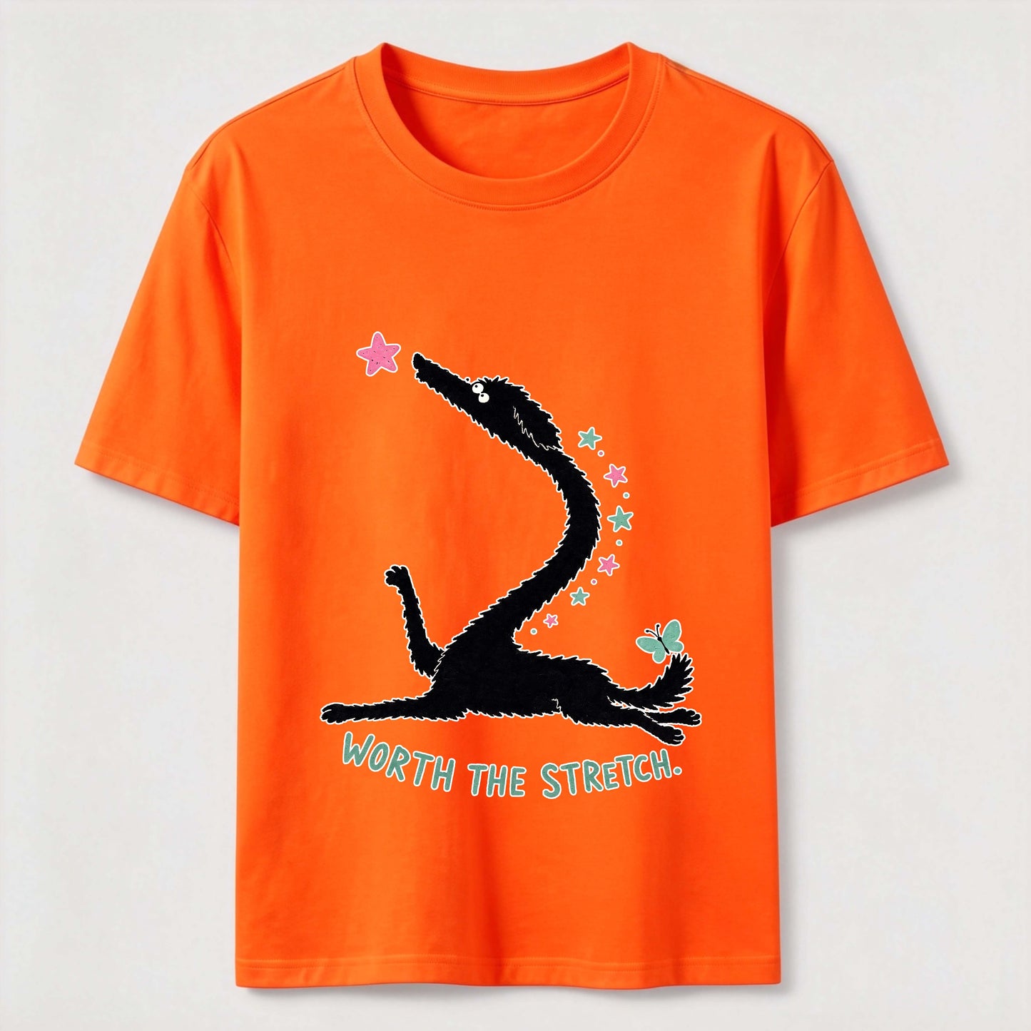 Worth The Stretch Dog Tee