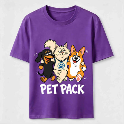 Pet Pack Dog And Cat Tee