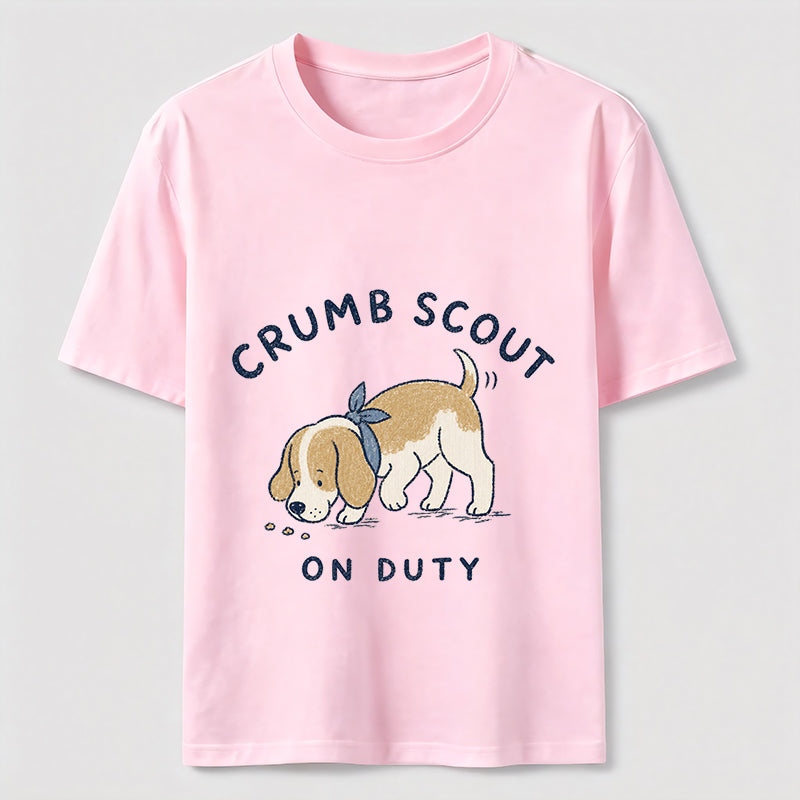 Crumb Scout On Duty Dog Tee