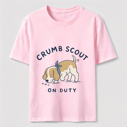 Crumb Scout On Duty Dog Tee