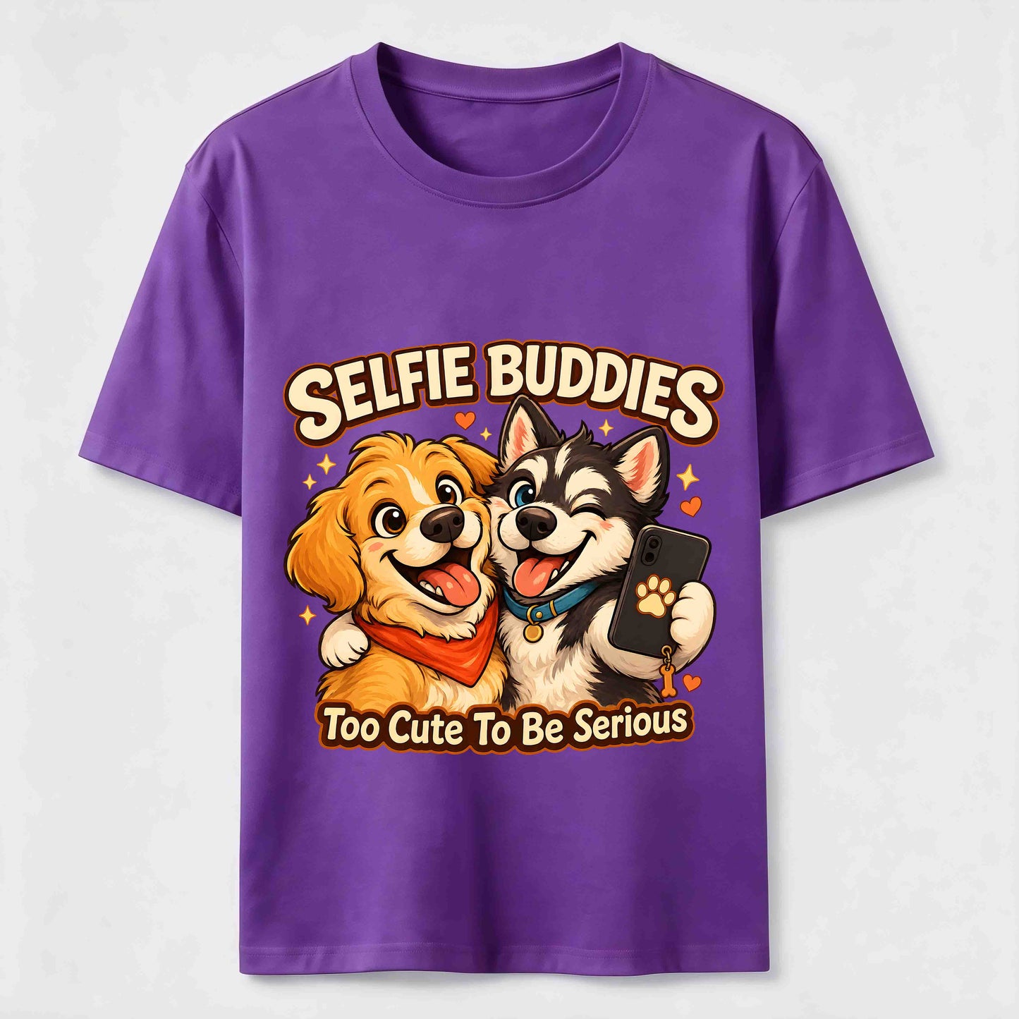 Selfie Buddies Dog T-Shirt