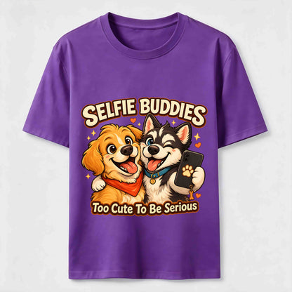 Selfie Buddies Dog T-Shirt