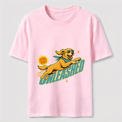 Golden Retriever Unleashed Tee