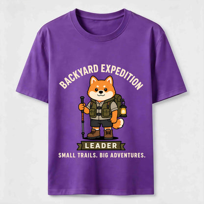 Shiba Inu Explorer Tee Outdoor Dog Lover T-Shirt