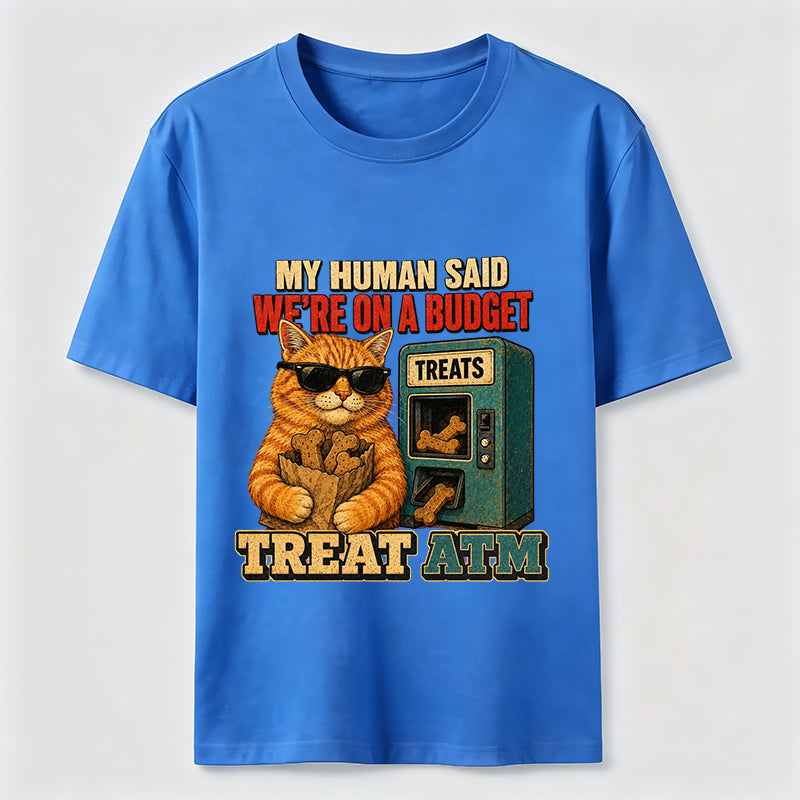 Cat Treat Dispenser Humor T-Shirt