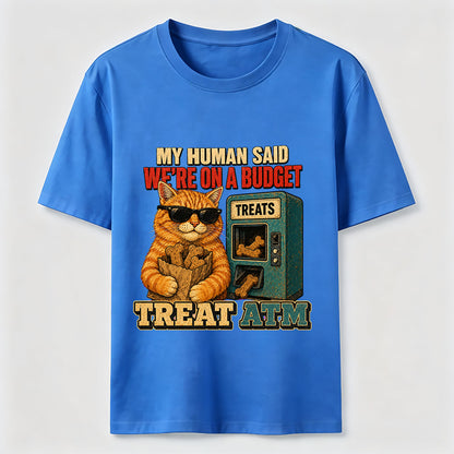 Cat Treat Dispenser Humor T-Shirt