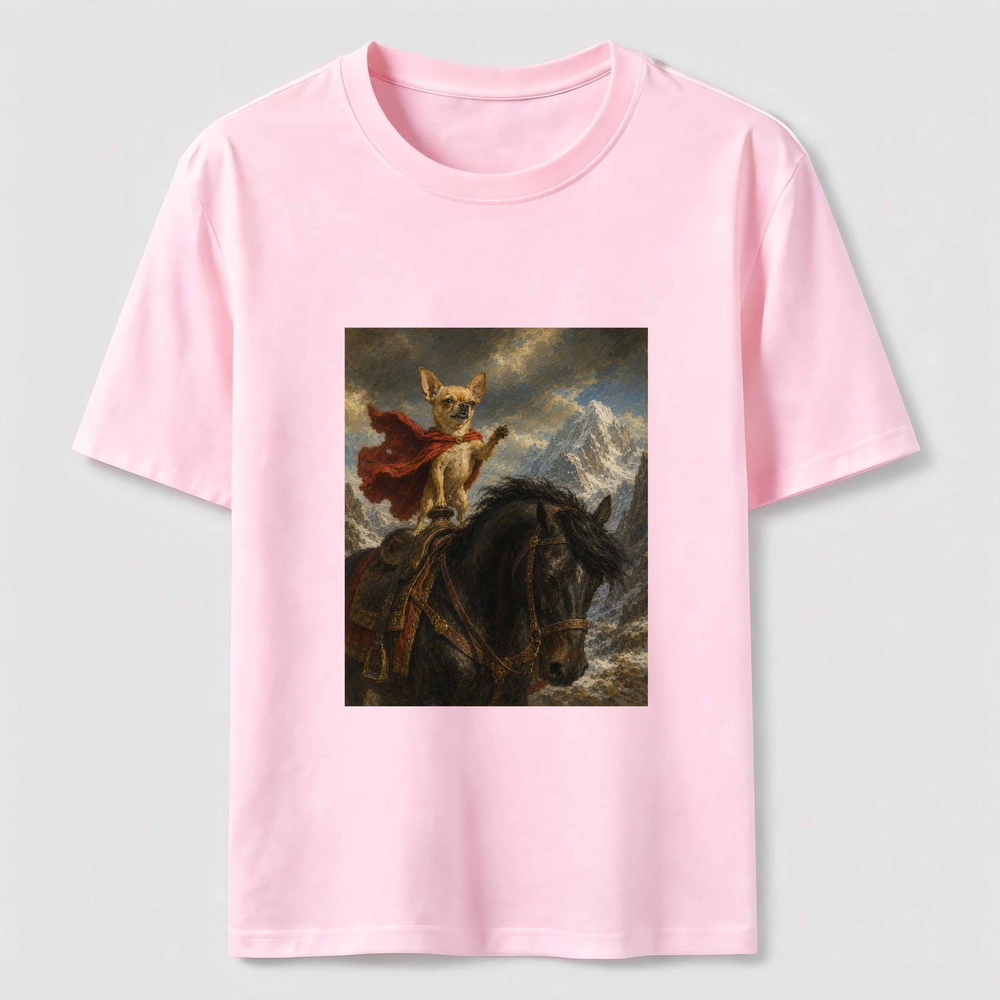 Brave Chihuahua Horseback Tee