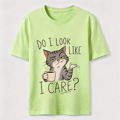 Do I Look Like I Care Cat T-Shirt