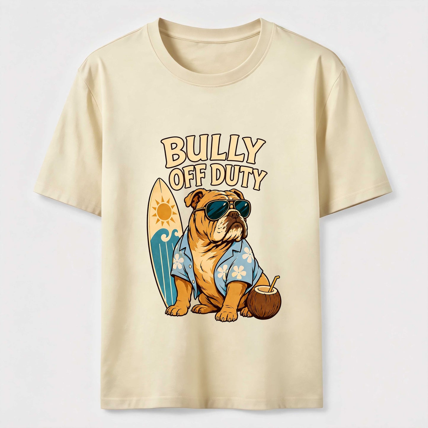 Bully Off Duty Bulldog T-Shirt