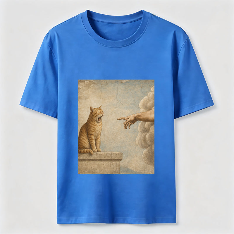 Creation Of Cat Art Tee