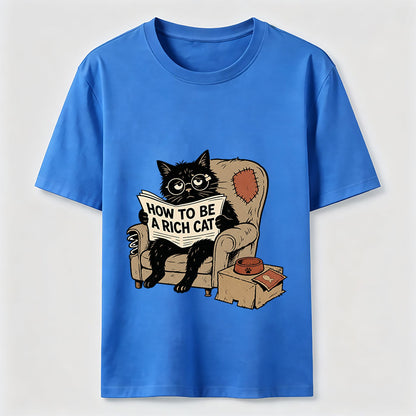 How to Be a Rich Cat T-Shirt