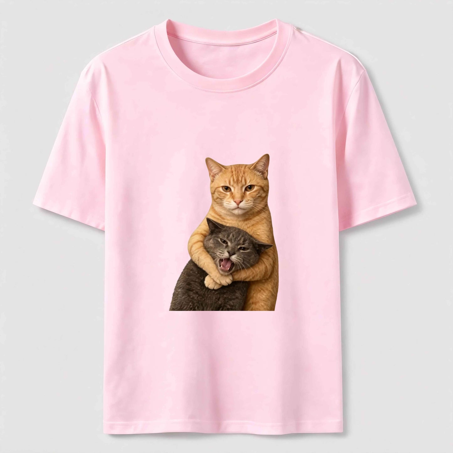 Nobody Messes With My Little Cat Graphic Tee