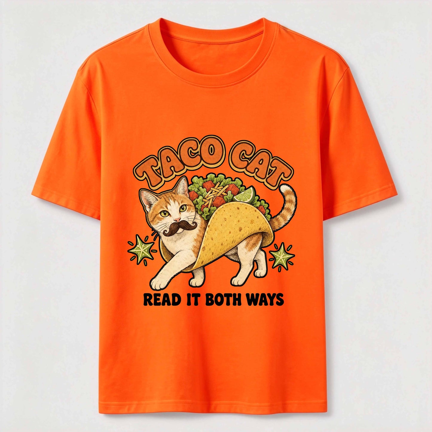 Palindrome Taco Kitty Tee