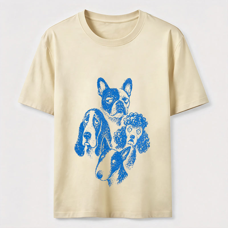 Blue Dog Squad Graphic Tee