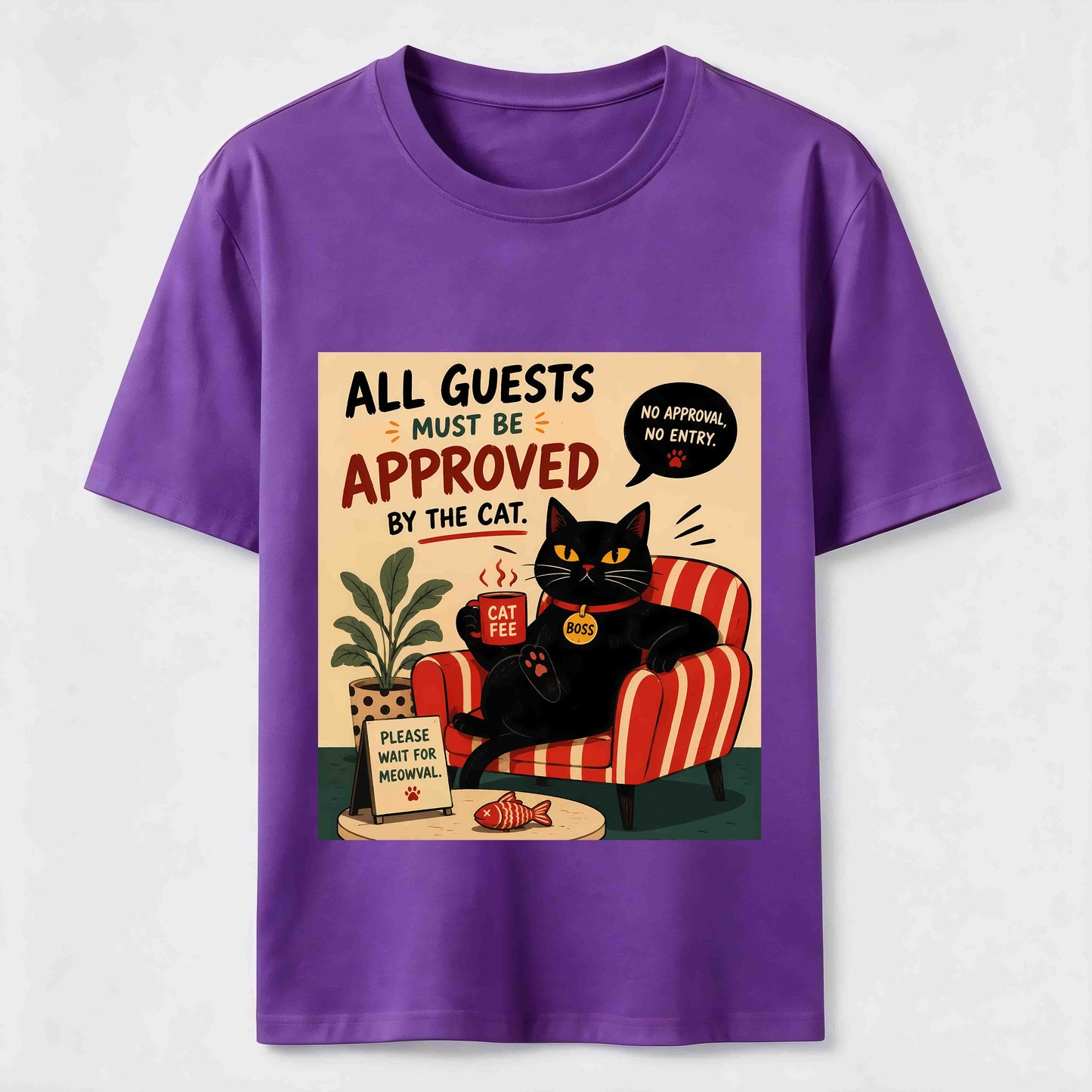 Approved By The Cat Shirt