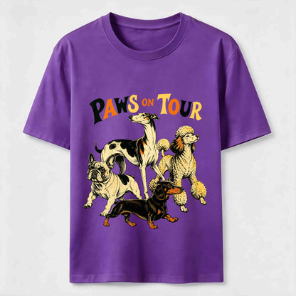 Dog Pack Road Trip Graphic T-Shirt