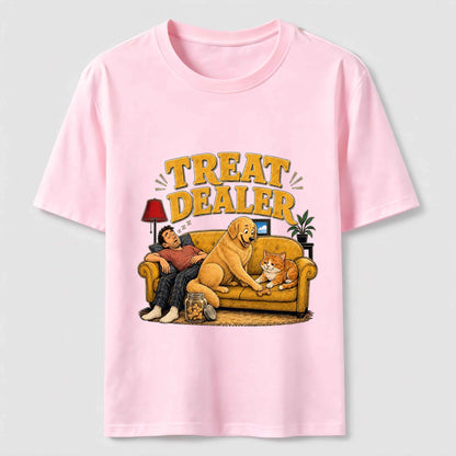 Funny Dog & Cat Parent Graphic Tee for Pet Lovers