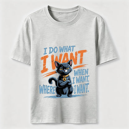 My Cat, My Rules Attitude Cat Lover Tee