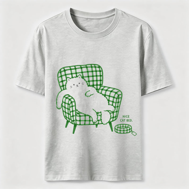 Reserved For The Lazy Cat Lover Graphic Tee