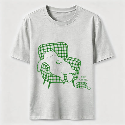 Reserved For The Lazy Cat Lover Graphic Tee