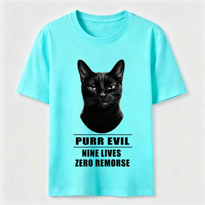 The Villain Era of My Cat Vintage Dark Cat T-Shirt
