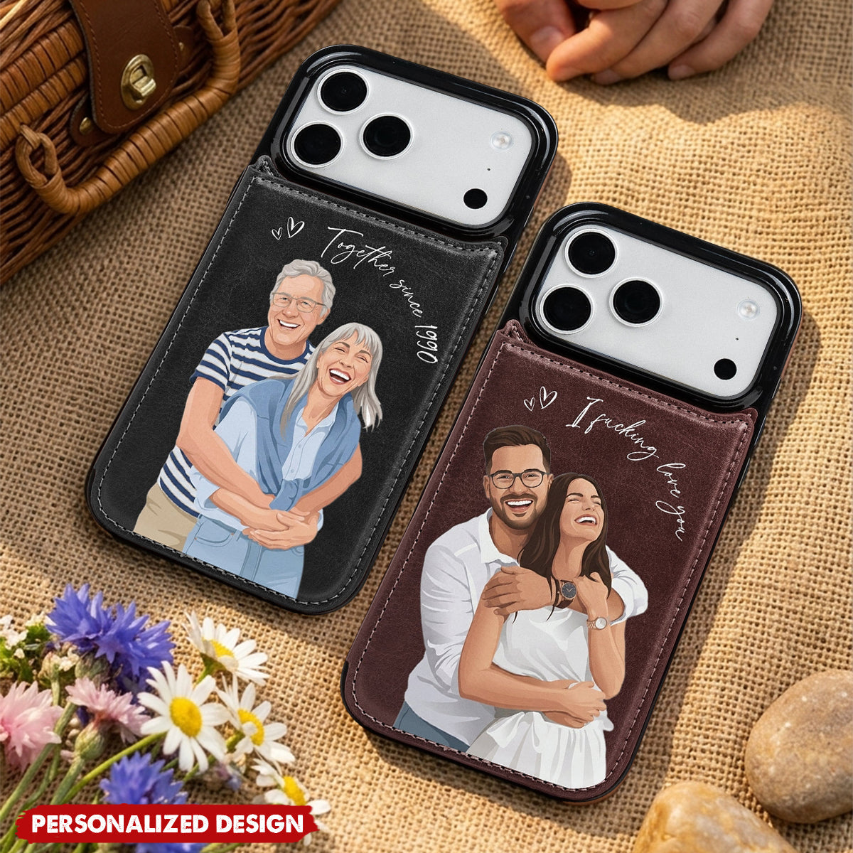 Turn Your Photo Into Art - For Him, Her Matching - Personalized Phone Case
