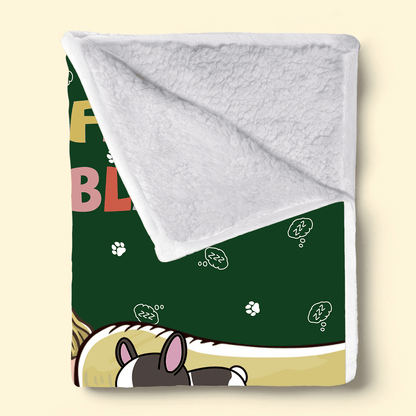Official Nap Blanket | Personalized Gift for Dog/Cat Lovers, Pet Lovers, Dog Mom, Cat Mom, Dog Dad, Cat Dad | Blanket - PRINTS10 Store