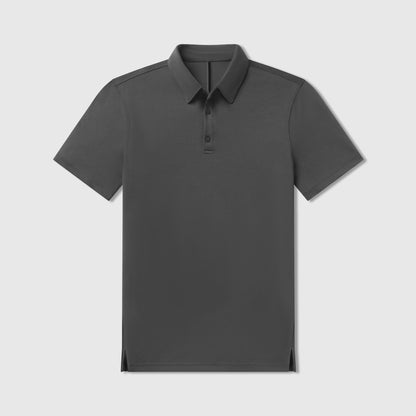 Tech Polo -- Charcoal Gray