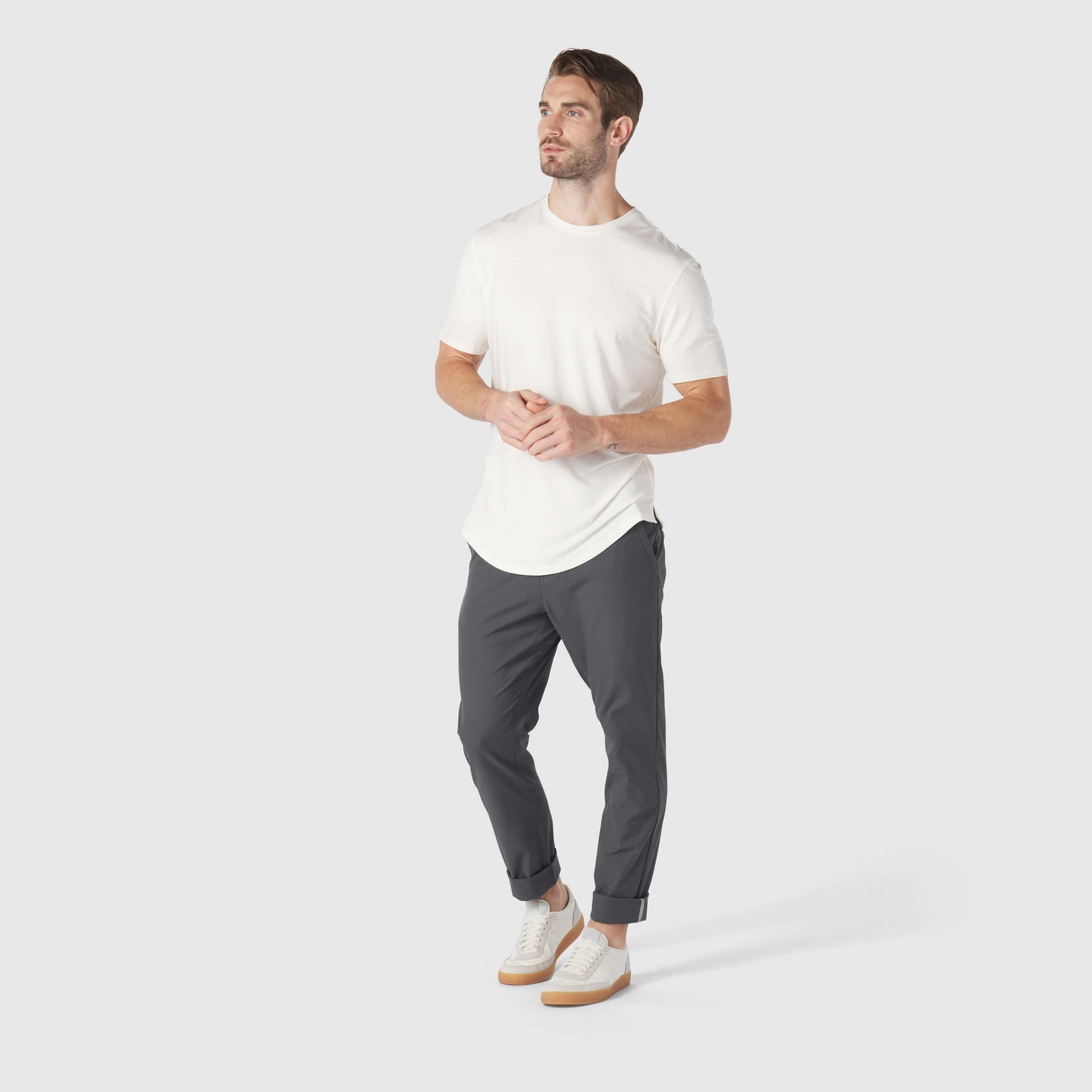 Anytime Tee -- True White