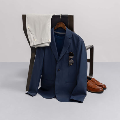 Jetsetter Blazer -- Deep Blue