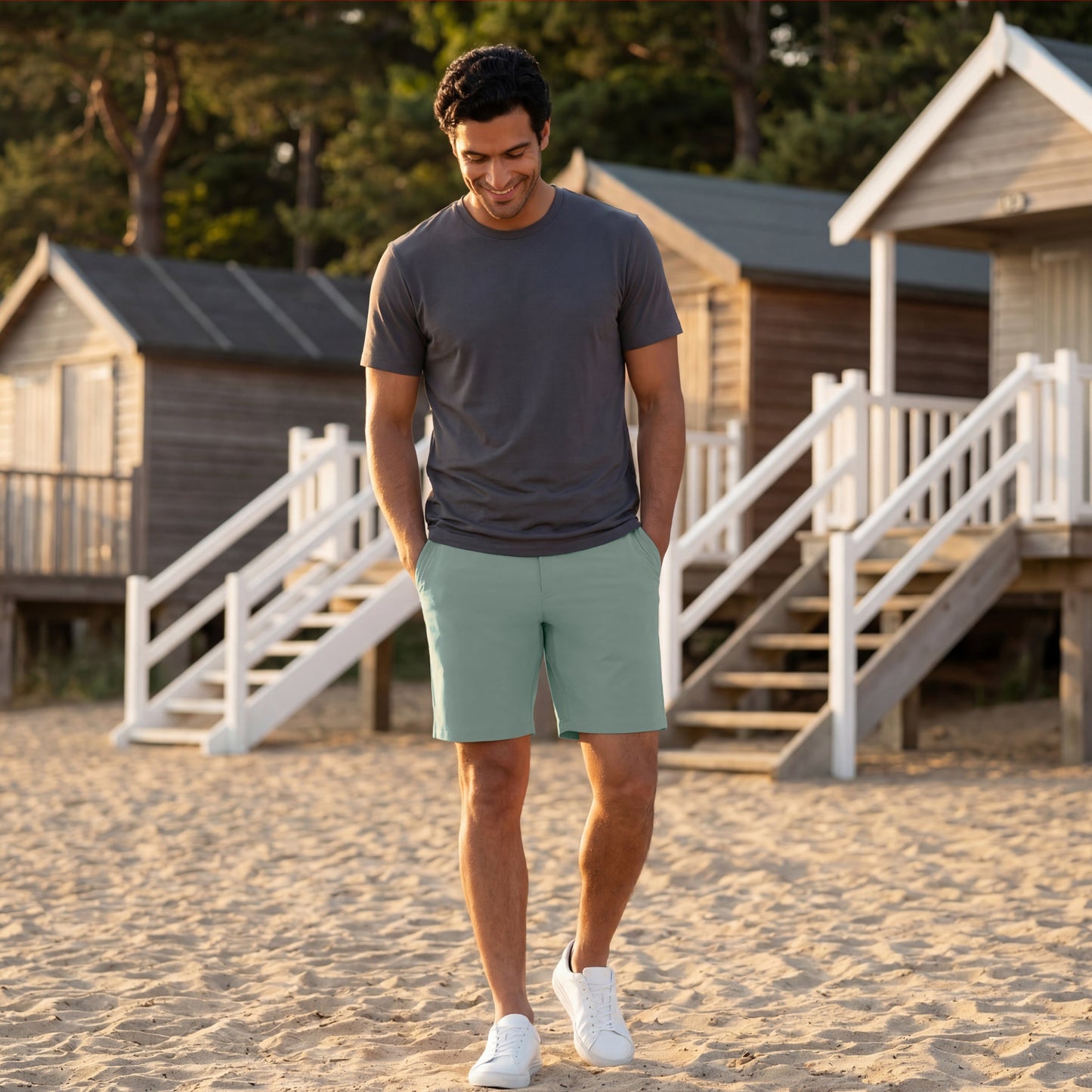 Jetsetter Tech Short 7" -- Sage Green