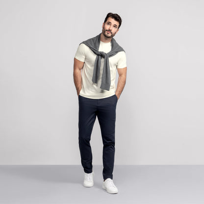 Jetsetter Tee -- Ecru