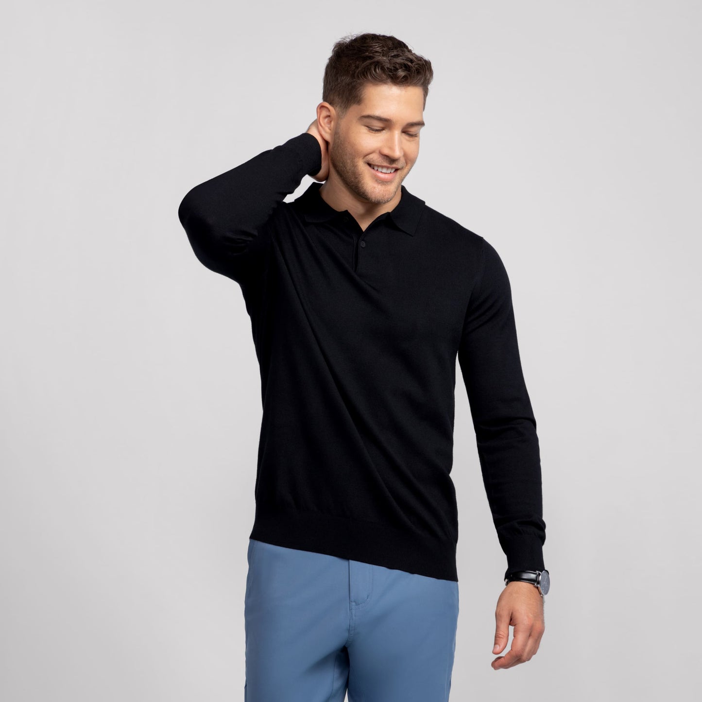 Legacy Polo Sweater