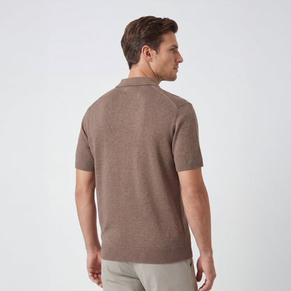 Legacy Resort Polo -- Mocha Heather