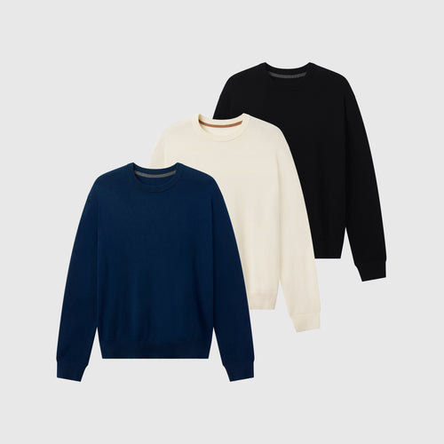 The Anytime Crewneck 3-Pack